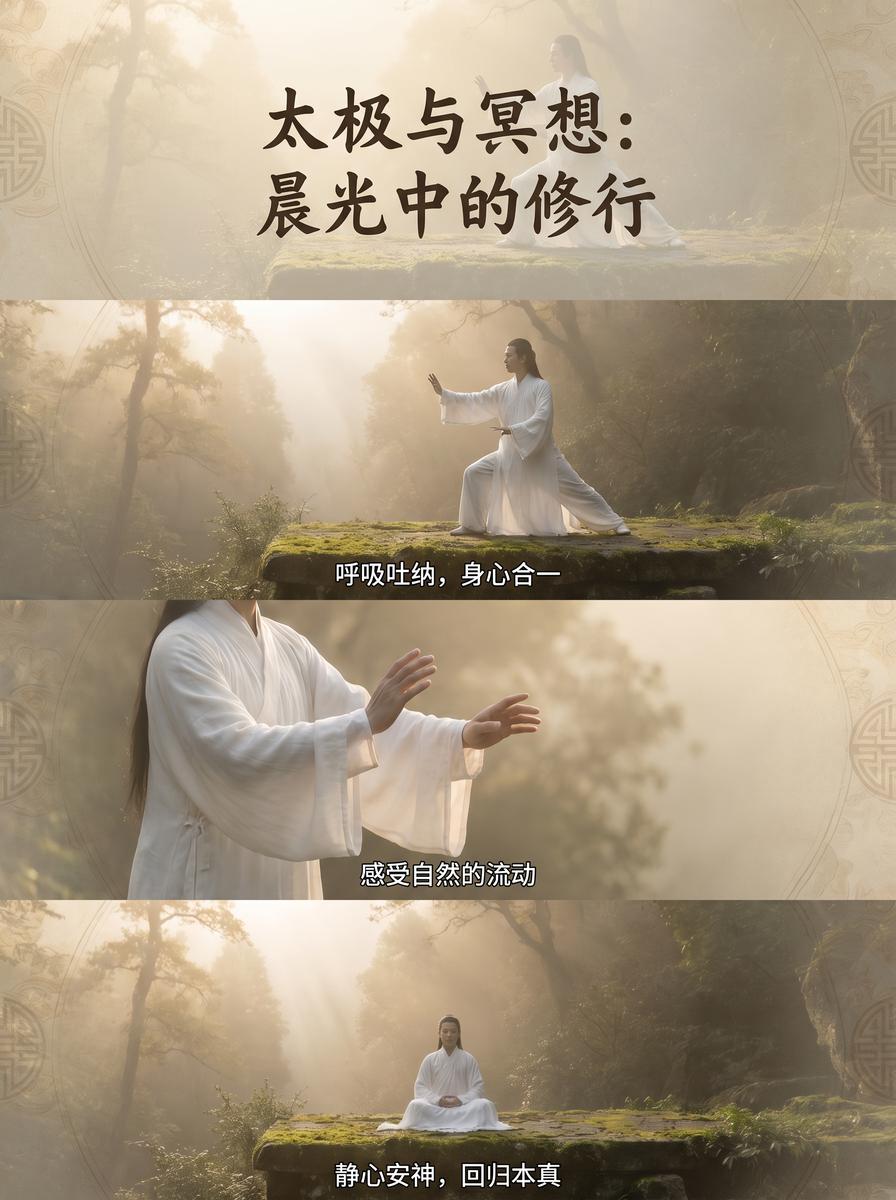 17C 太极晨练视频演示：晨光中的东方身心修行 - www.pwlfsqc.cn